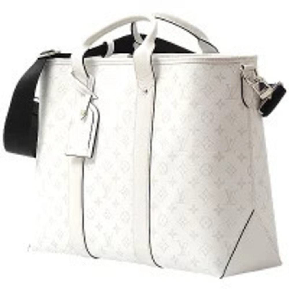 Louis Vuitton Tote Weekend Taigarama NM Bag White